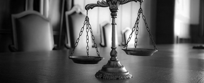 Decorative Scales of Justice